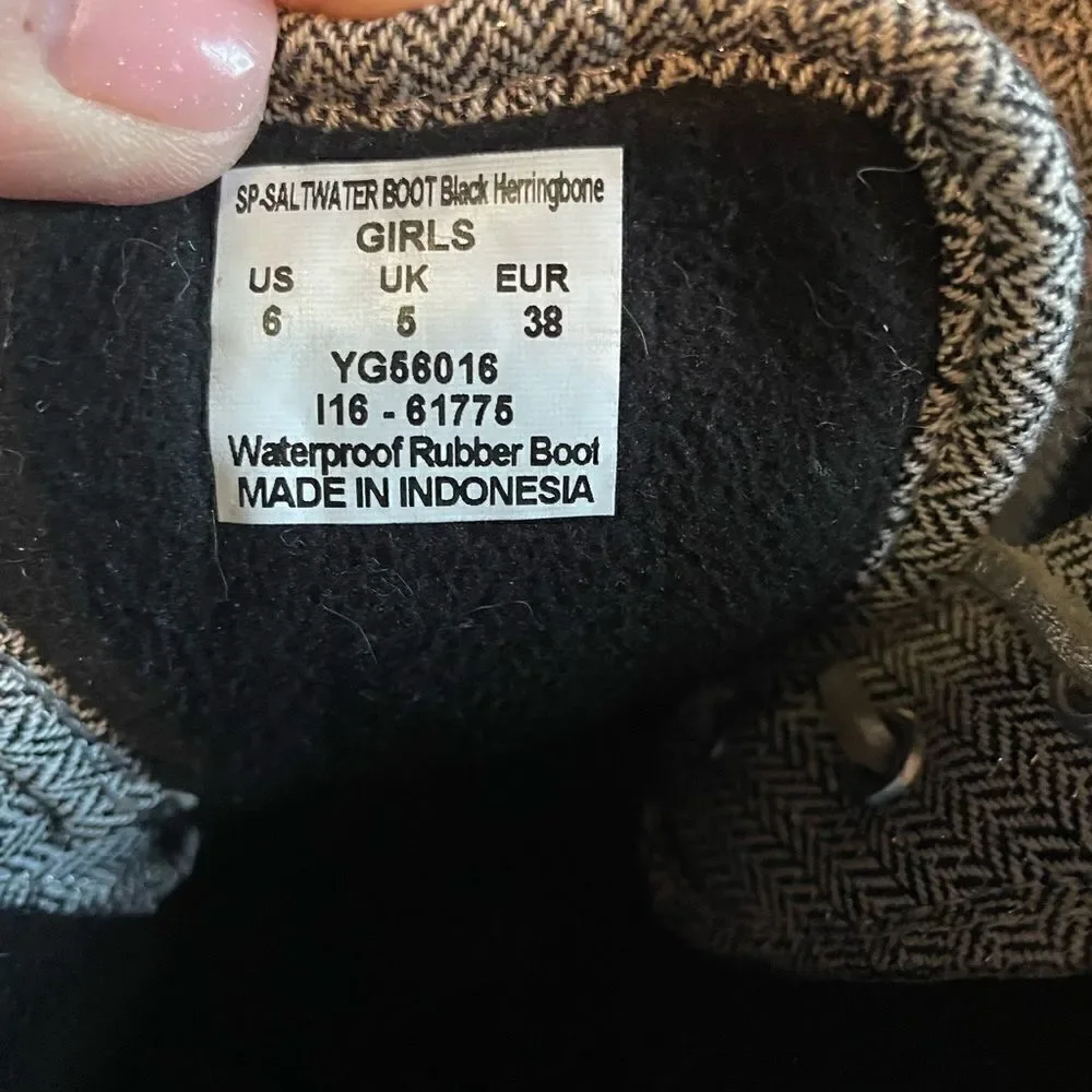 Sperry Water Boots